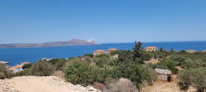 Kokkino Chorio Kreta, Kokkino Chorio: Atemberaubendes Grundstück mit Meerblick zum Verkauf Grundstück kaufen